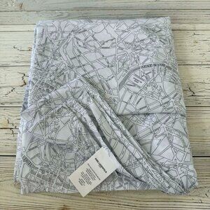 Karl Lagerfeld Paris 100% Polyester Queen Flat Sheet